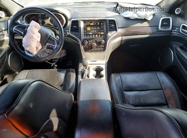 1C4RJFCM0GC324175 2016 JEEP GRAND Black Widok deski rozdzielczej
