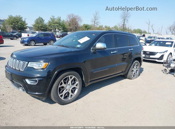 1C4RJFCT0LC417425 2020 JEEP GRAND CHEROKEE Black Առջևի ձախ երեք քառորդ տեսարան