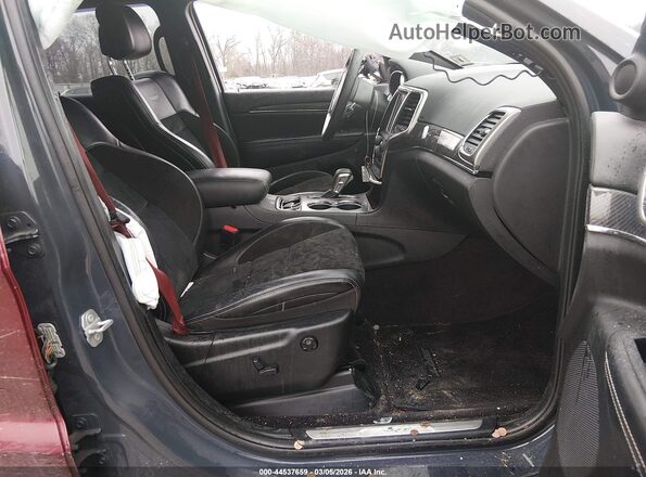 1C4RJFDJXHC727845 2017 JEEP GRAND CHEROKEE Синий Вид салона спереди