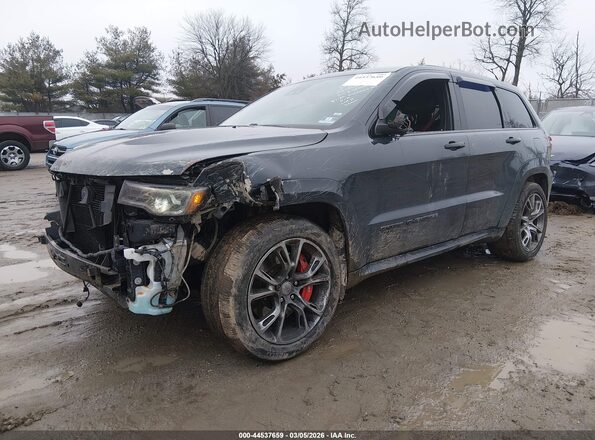 1C4RJFDJXHC727845 2017 JEEP GRAND CHEROKEE Синий Передняя левая четверть