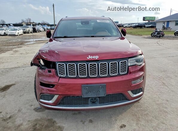 1C4RJFJT5HC940286 2017 JEEP GRAND Burgundy Вид спереду