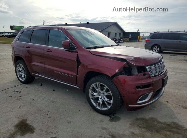 1C4RJFJT5HC940286 2017 JEEP GRAND Burgundy Передня права чверть