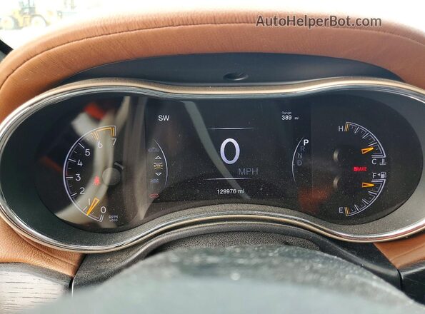 1C4RJFJT5HC940286 2017 JEEP GRAND Burgundy Вид щитка приладів