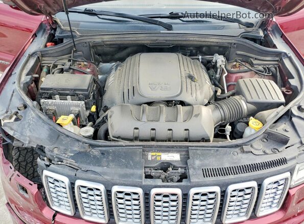 1C4RJFJT5HC940286 2017 JEEP GRAND Burgundy Вид підкапотного простору