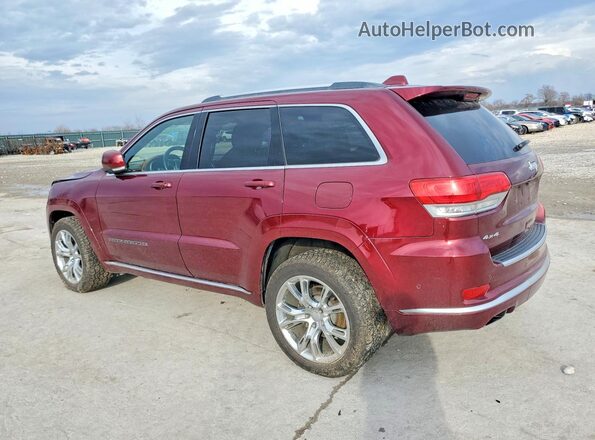 1C4RJFJT5HC940286 2017 JEEP GRAND Burgundy Задня ліва чверть
