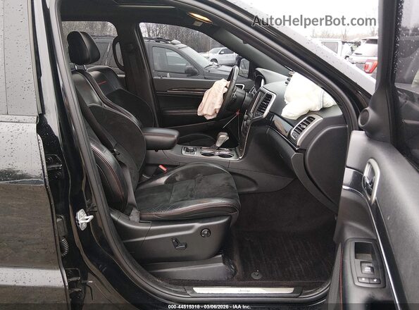 1C4RJFLG3HC821779 2017 JEEP GRAND CHEROKEE Black წინა სალონის ხედი