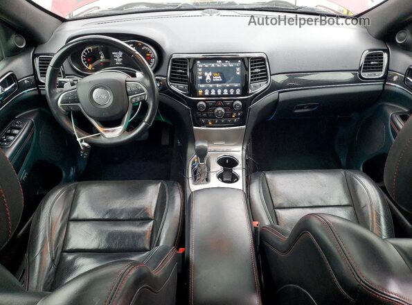1C4RJFLT4KC539896 2019 JEEP GRAND Red Вид панелі приладів