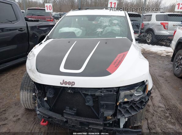 1C4RJFLT8MC518522 2021 JEEP GRAND CHEROKEE White Вид щитка приладів