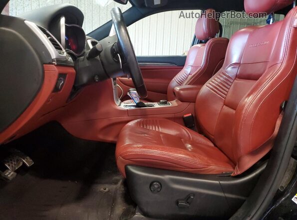 1C4RJFN96KC515214 2018 JEEP GRAND Black Вид салону спереду
