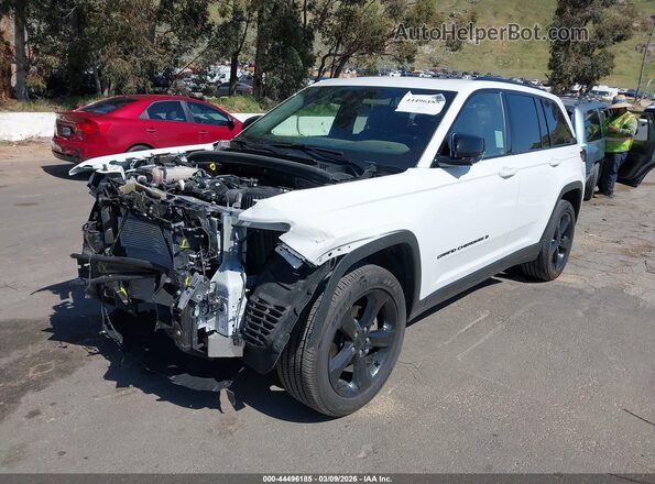 1C4RJGAG9SC307161 2025 JEEP GRAND CHEROKEE White Առջևի ձախ երեք քառորդ տեսարան