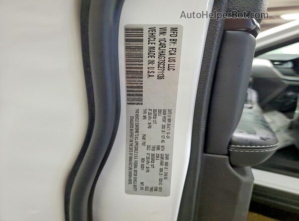 1C4RJHAG7SC271136 2025 JEEP GRAND White VIN კოდის სტიკერის ხედი
