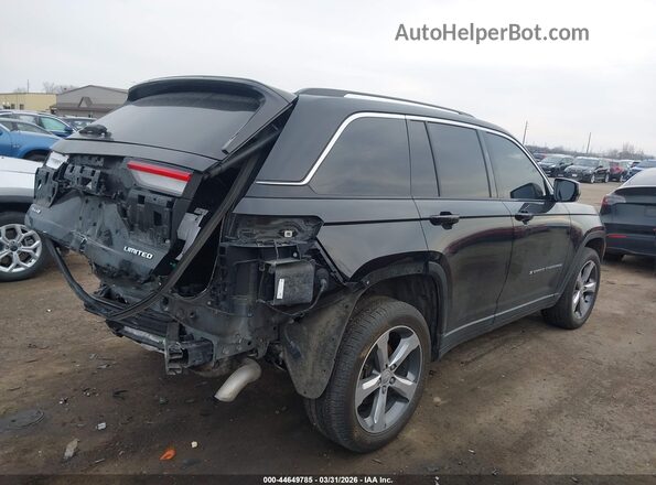 1C4RJHBG2N8614148 2022 JEEP GRAND CHEROKEE Черный Задняя правая четверть