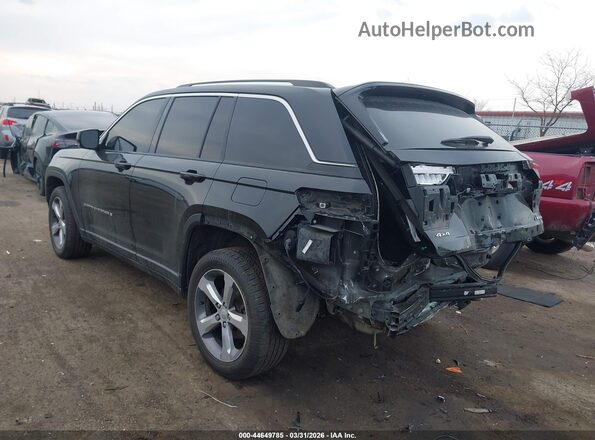 1C4RJHBG2N8614148 2022 JEEP GRAND CHEROKEE Черный Задняя левая четверть
