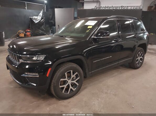 1C4RJHBG2RC210642 2024 JEEP GRAND CHEROKEE Black Передня ліва чверть