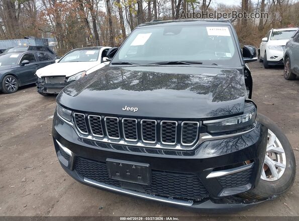 1C4RJHBG3PC608276 2023 JEEP GRAND CHEROKEE Black Widok wnętrza z tyłu