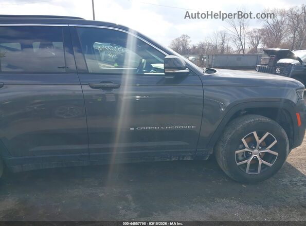 1C4RJHBG9RC166607 2024 JEEP GRAND CHEROKEE Gray Widok wnętrza z tyłu