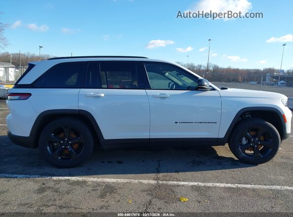 1C4RJHBG9SC344893 2025 JEEP GRAND CHEROKEE White Widok zestawu wskaźników