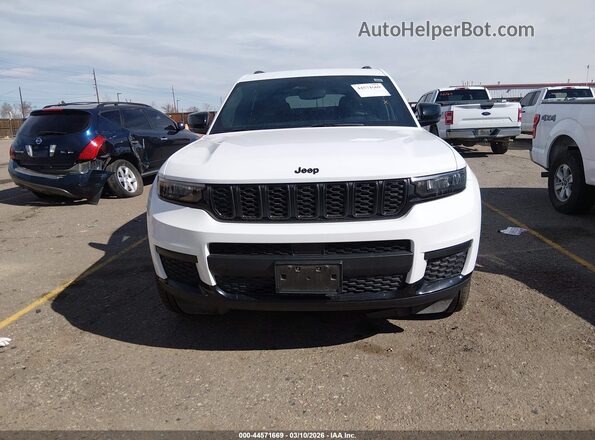 1C4RJKAG6P8884839 2023 JEEP GRAND CHEROKEE L Белый Вид щитка приборов