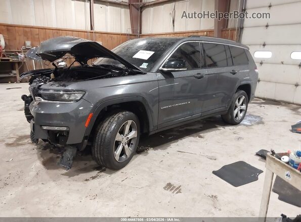 1C4RJKBG0N8538491 2022 JEEP GRAND CHEROKEE L Gray Front left