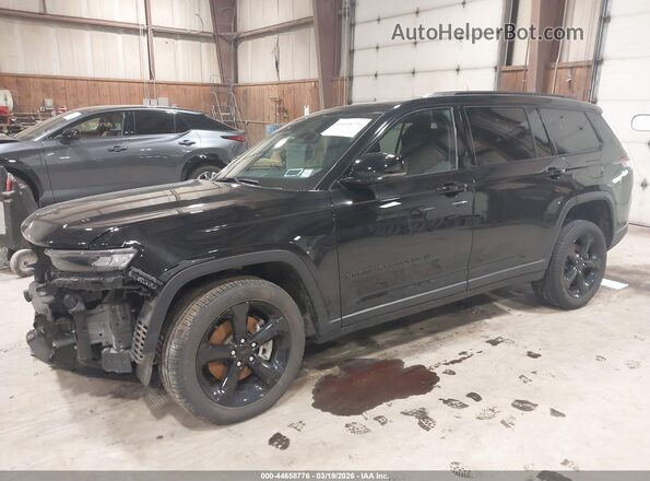 1C4RJKBG0R8550680 2024 JEEP GRAND CHEROKEE L Черный Передняя левая четверть