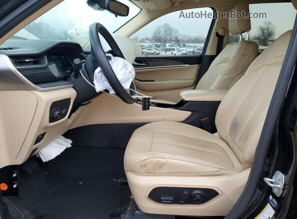 1C4RJKBG1M8162317 2021 JEEP GRAND Black Widok wnętrza z przodu