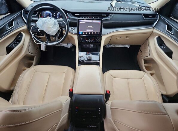 1C4RJKBG1M8200841 2021 JEEP GRAND Black Dashboard view