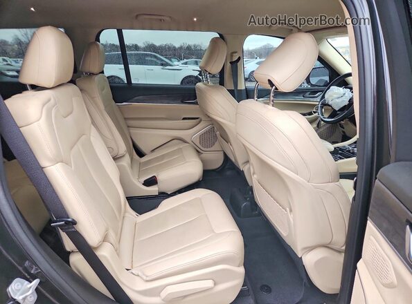 1C4RJKBG1M8200841 2021 JEEP GRAND Black Rear interior view