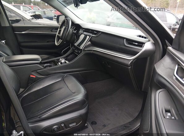 1C4RJKBG2M8133361 2021 JEEP GRAND CHEROKEE L Черный Вид салона спереди