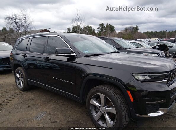 1C4RJKBG2M8133361 2021 JEEP GRAND CHEROKEE L Черный Вид задней части салона