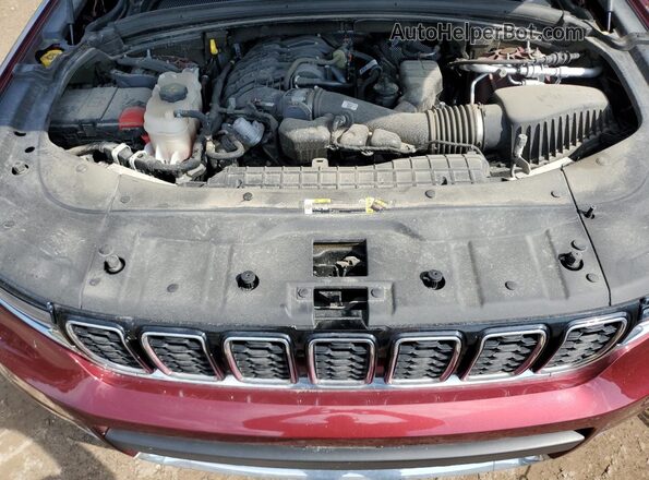 1C4RJKBG2M8140052 2021 JEEP GRAND Red Engine compartment view