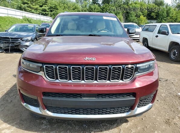 1C4RJKBG2M8140052 2021 JEEP GRAND Red Front view