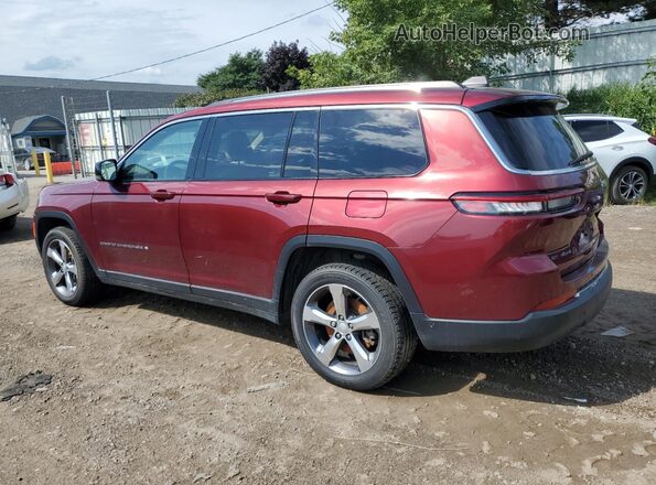 1C4RJKBG2M8140052 2021 JEEP GRAND Red Rear left