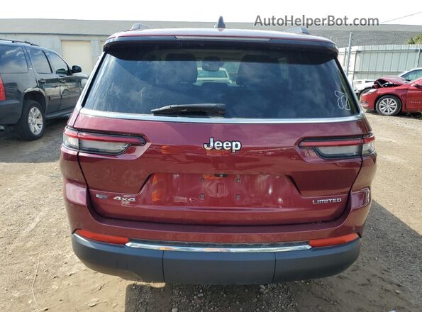1C4RJKBG2M8140052 2021 JEEP GRAND Red Rear view