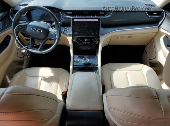 1C4RJKBG2M8140052 2021 JEEP GRAND Red Dashboard view