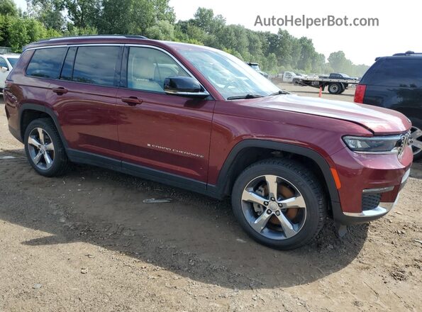 1C4RJKBG2M8140052 2021 JEEP GRAND Red Front right