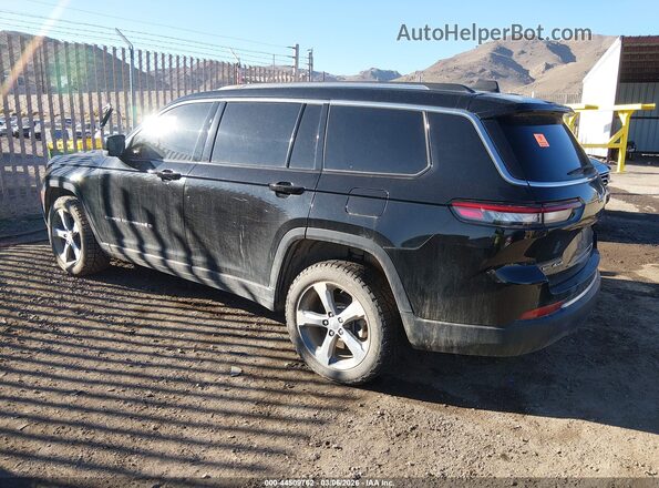1C4RJKBG2M8141220 2021 JEEP GRAND CHEROKEE L Black Задня ліва чверть