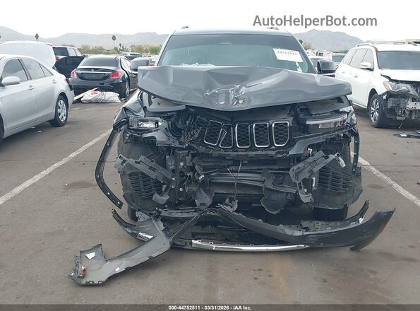 1C4RJKBG2R8950580 2024 JEEP GRAND CHEROKEE L Gray Առջևի վահանակի տեսք