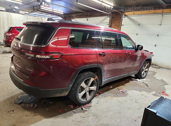 1C4RJKBG3M8147057 2021 JEEP GRAND Burgundy Rear right