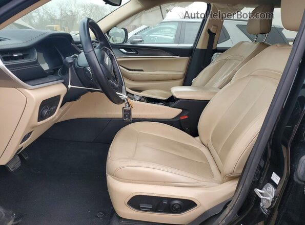 1C4RJKBG3M8163761 2021 JEEP GRAND Black წინა სალონის ხედი