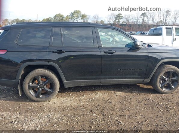1C4RJKBG3R8593636 2024 JEEP GRAND CHEROKEE L Black Սալոնի հետևի տեսք