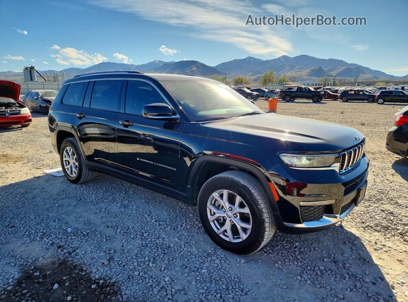 1C4RJKBG5M8135217 2021 JEEP GRAND Черный Передняя правая четверть