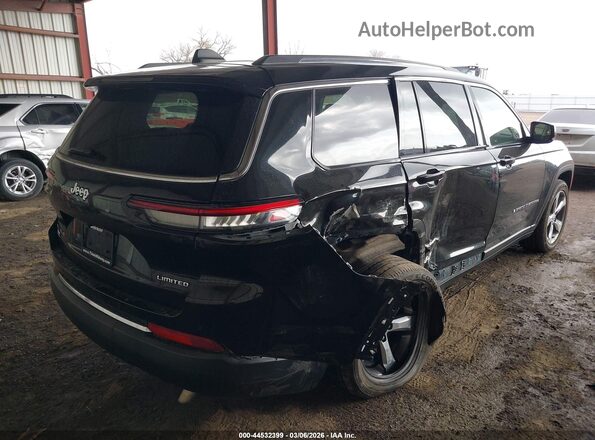 1C4RJKBG5N8511609 2022 JEEP GRAND CHEROKEE L Black Rear right