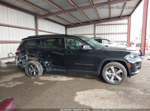 1C4RJKBG5N8511609 2022 JEEP GRAND CHEROKEE L Black Rear interior view
