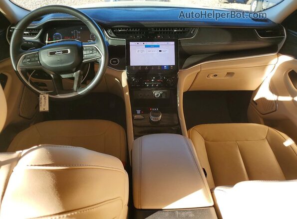 1C4RJKBG5N8566979 2022 JEEP GRAND Gray წინა პანელის ხედი