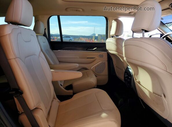 1C4RJKBG5N8566979 2022 JEEP GRAND Gray უკანა სავარძლების ხედი