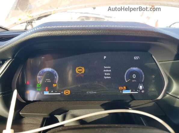 1C4RJKBG5N8566979 2022 JEEP GRAND Gray ხელსაწყოთა პანელის ხედი