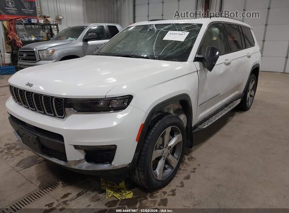 1C4RJKBG5N8633984 2022 JEEP GRAND CHEROKEE L White 