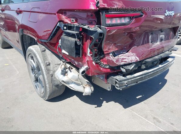 1C4RJKBG8M8189675 2021 JEEP GRAND CHEROKEE L Red წინა ხედი