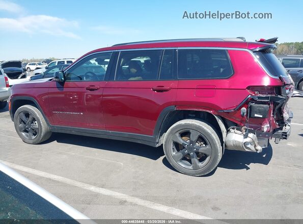 1C4RJKBG8M8189675 2021 JEEP GRAND CHEROKEE L Red 
