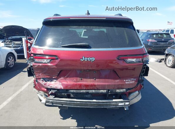 1C4RJKBG8M8189675 2021 JEEP GRAND CHEROKEE L Red 